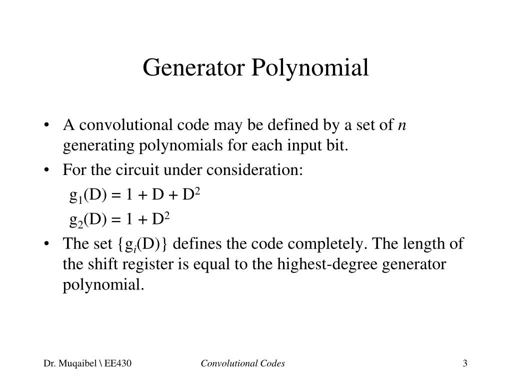 PPT Convolutional Codes PowerPoint Presentation, free download ID