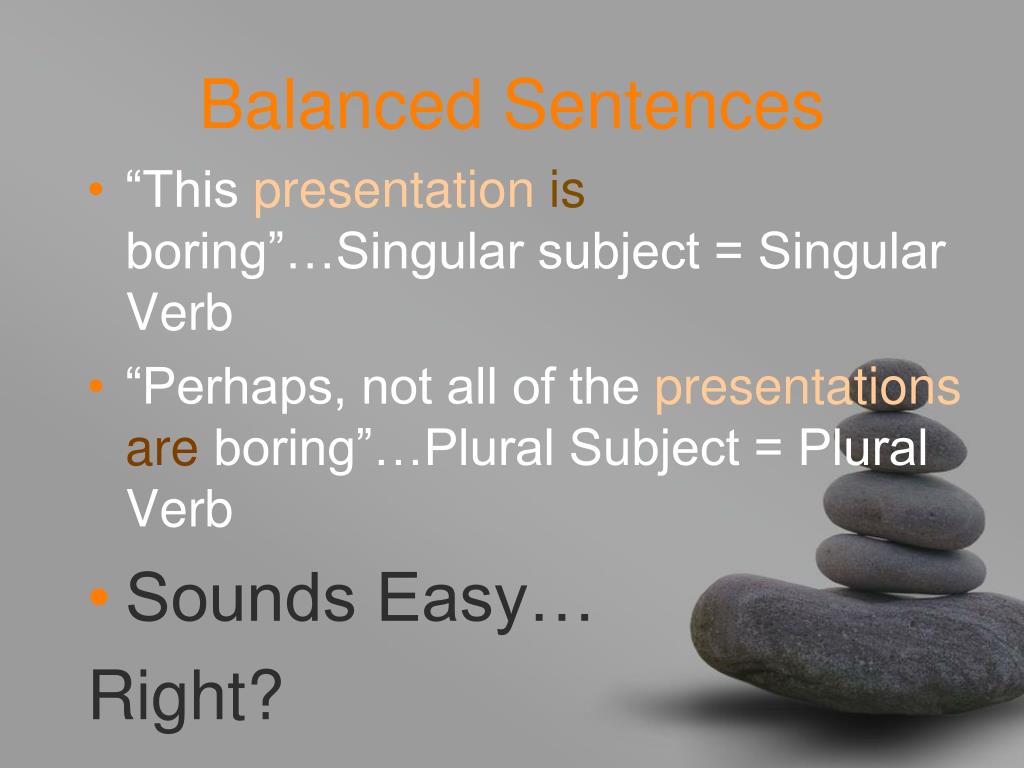 PPT SubjectVerb Agreement PowerPoint Presentation, free download