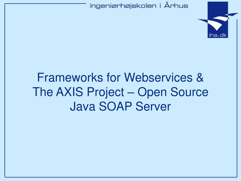 PPT Presentation 8 SOAP in a distributed object framework