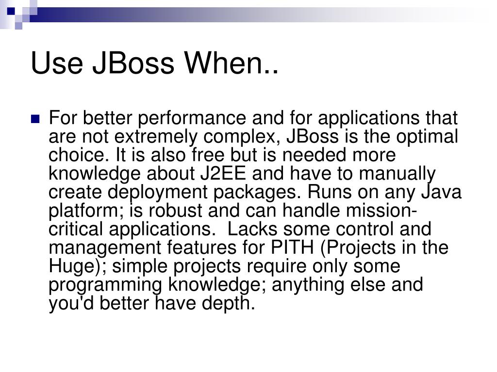 PPT Logic Versus JBoss PowerPoint Presentation, free download ID