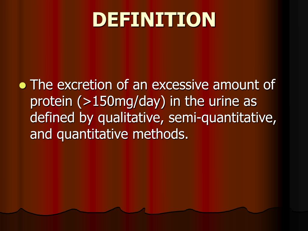 PPT Proteinuria PowerPoint Presentation, free download ID552593