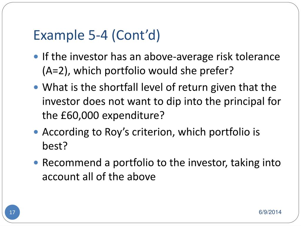 PPT Chapter 5 Asset Allocation PowerPoint Presentation, free