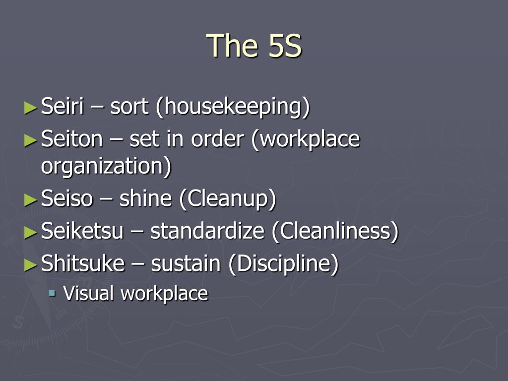 PPT Toyota 5S System PowerPoint Presentation, free download ID555652