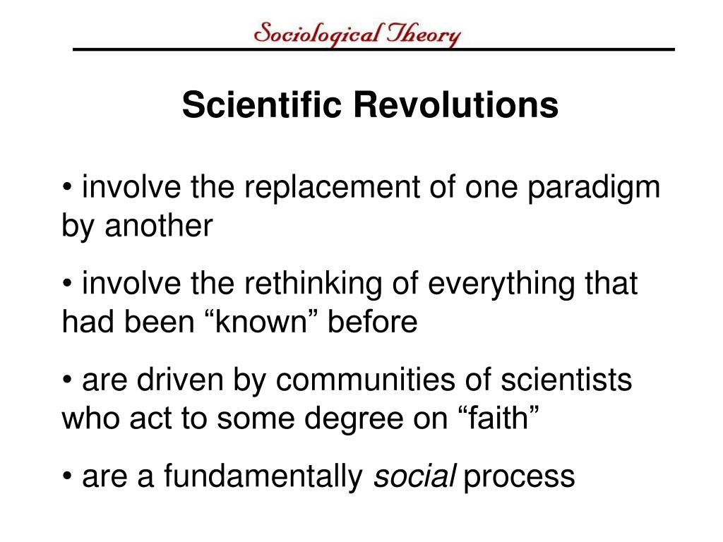 PPT Thomas Kuhn A Theory of How Science Progresses and What Theory