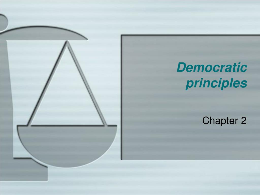 PPT Democratic principles PowerPoint Presentation, free download ID