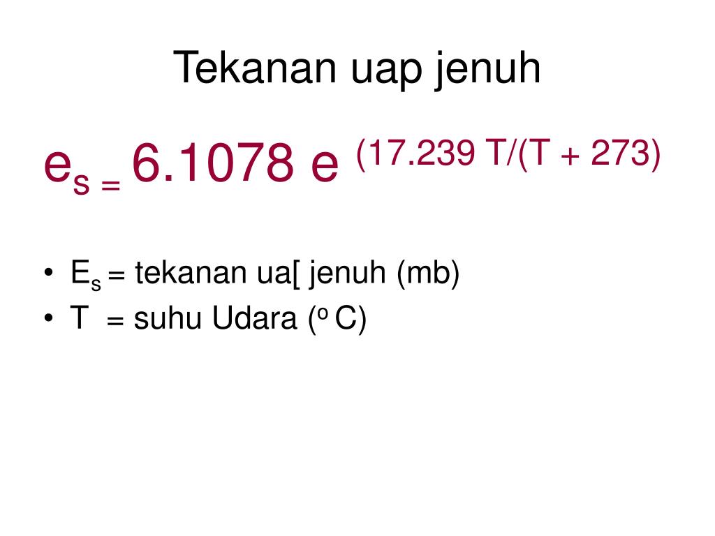PPT KELEMBABAN UDARA PowerPoint Presentation, free download ID561517