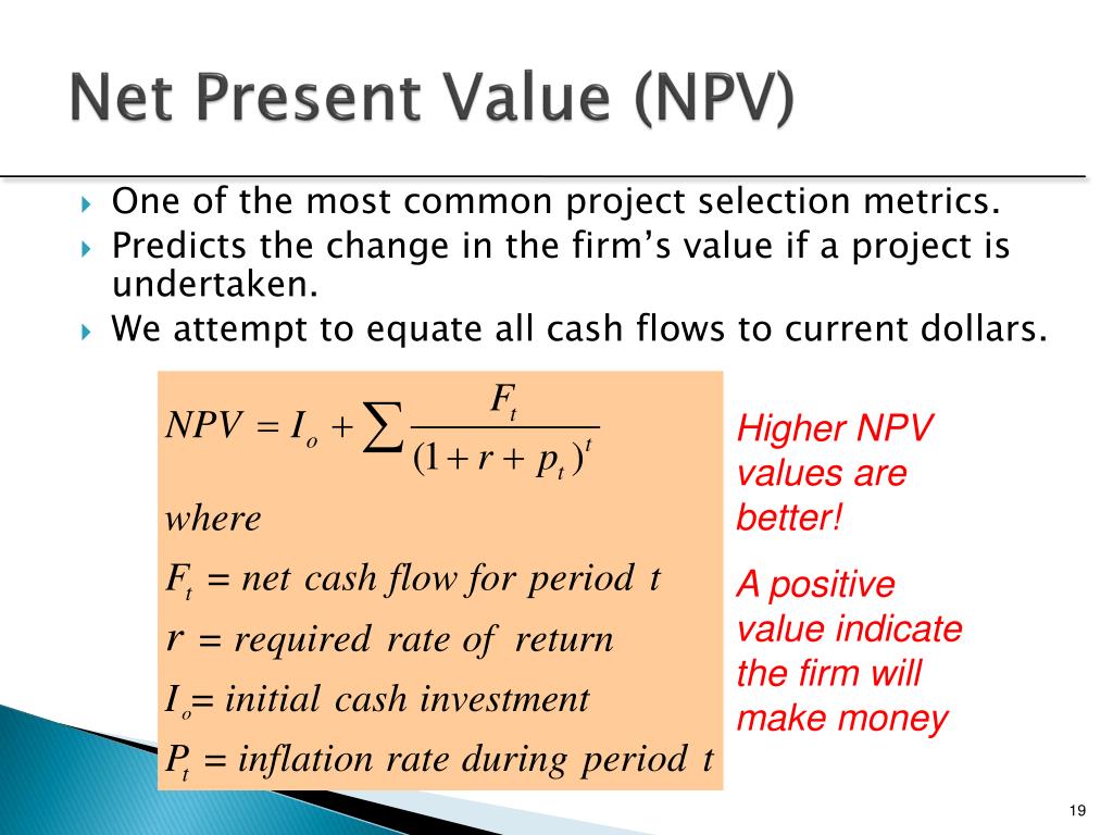 PPT Project Selection and Portfolio Management PowerPoint