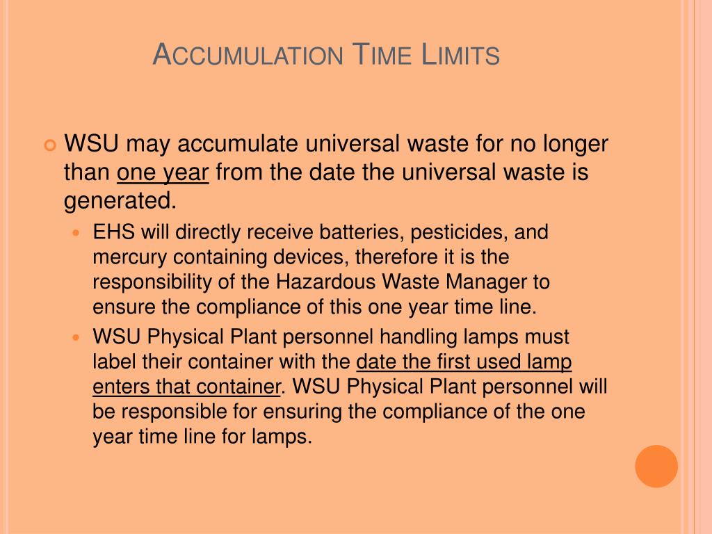 PPT Universal Waste PowerPoint Presentation, free download ID561896