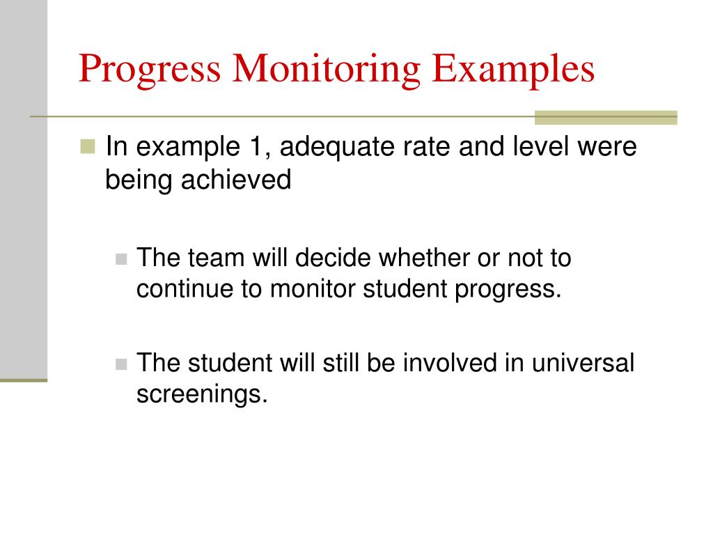 PPT Universal Screening and Progress Monitoring PowerPoint