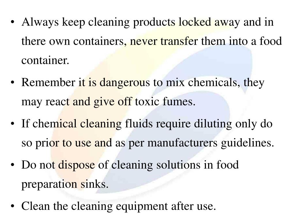PPT UNIT 151 CLEAN FOOD PRODUCTION AREAS, EQUIPMENT AND UTENSILS