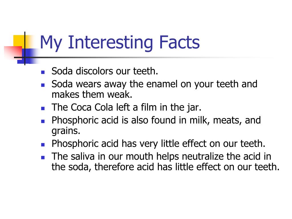 PPT Soda and the Effects on Our Teeth PowerPoint Presentation, free