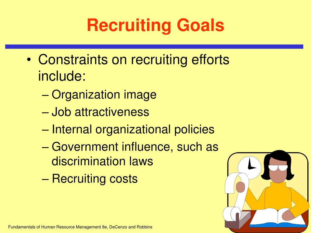 PPT Chapter 6 Recruiting PowerPoint Presentation ID563276
