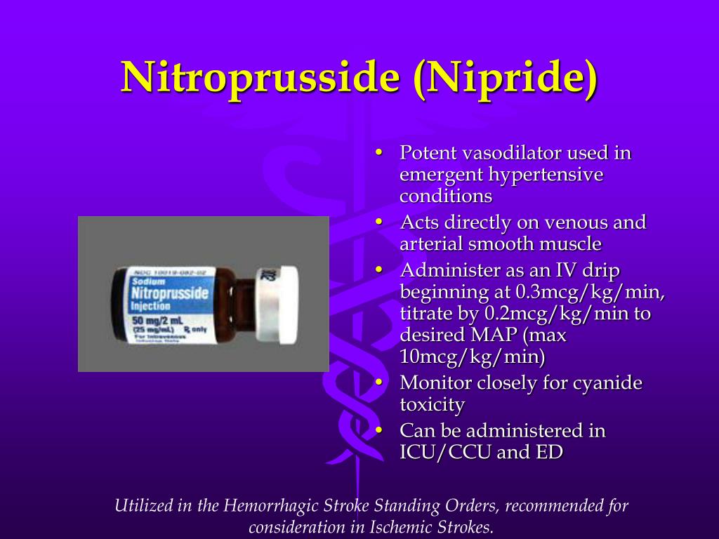 PPT Stroke Management of Adverse Effects PowerPoint Presentation