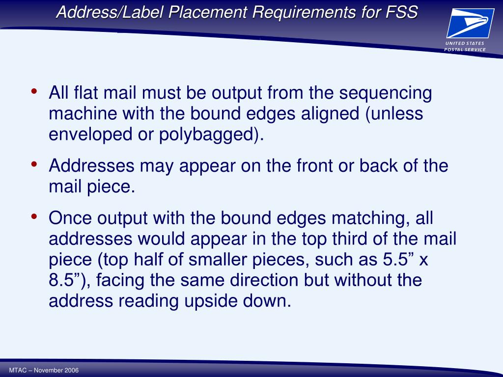 PPT Mailers’ Technical Advisory Committee PowerPoint Presentation