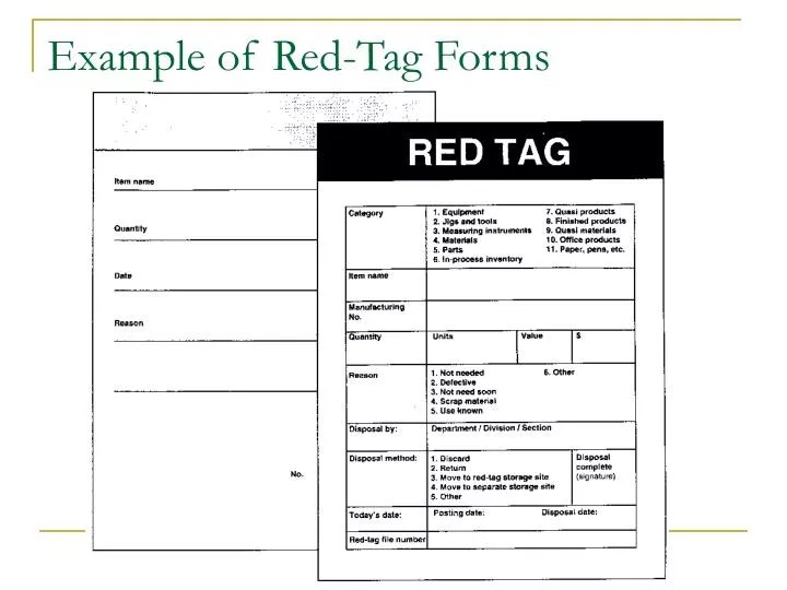 PPT Example of RedTag Forms PowerPoint Presentation, free download