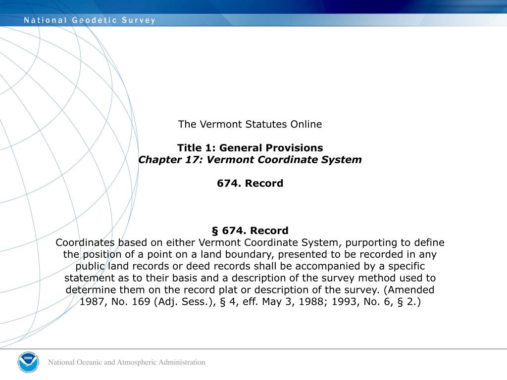 PPT VT State Plane PowerPoint Presentation, free download ID564513