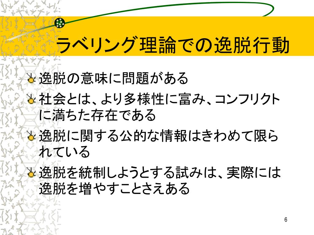 PPT 犯罪心理になれよう 後期第 3 回 PowerPoint Presentation ID566821