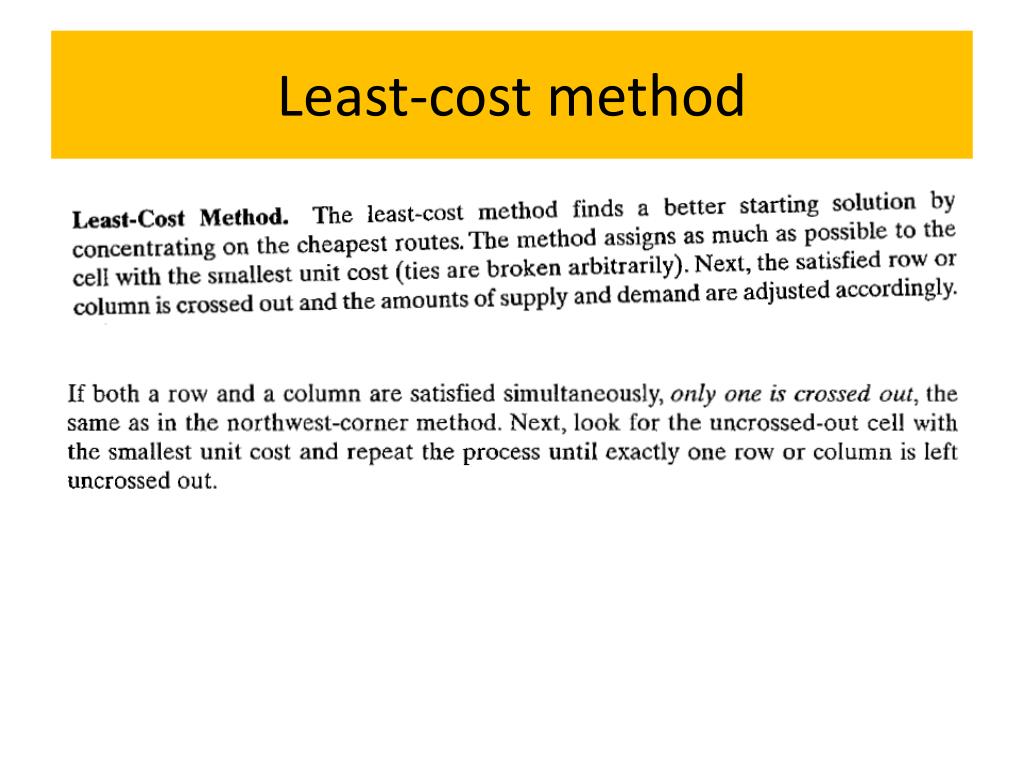 PPT Transportation models and its variants PowerPoint Presentation