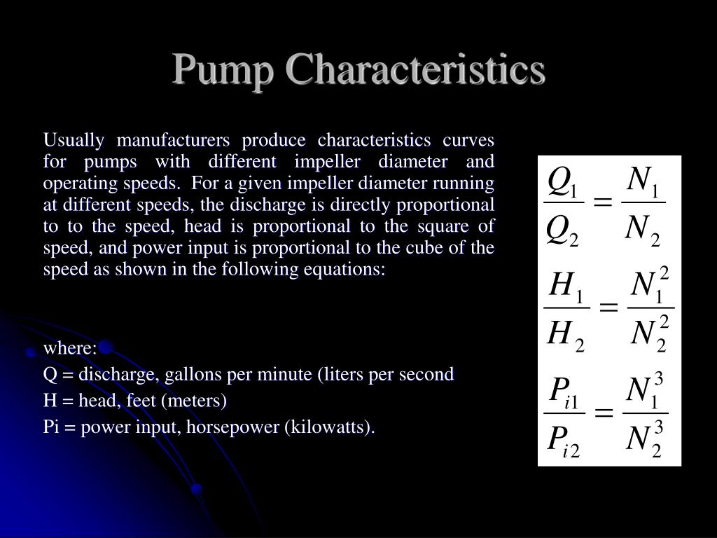 PPT CENTRIFUGAL PUMP CHARACTERISTICS PowerPoint Presentation, free