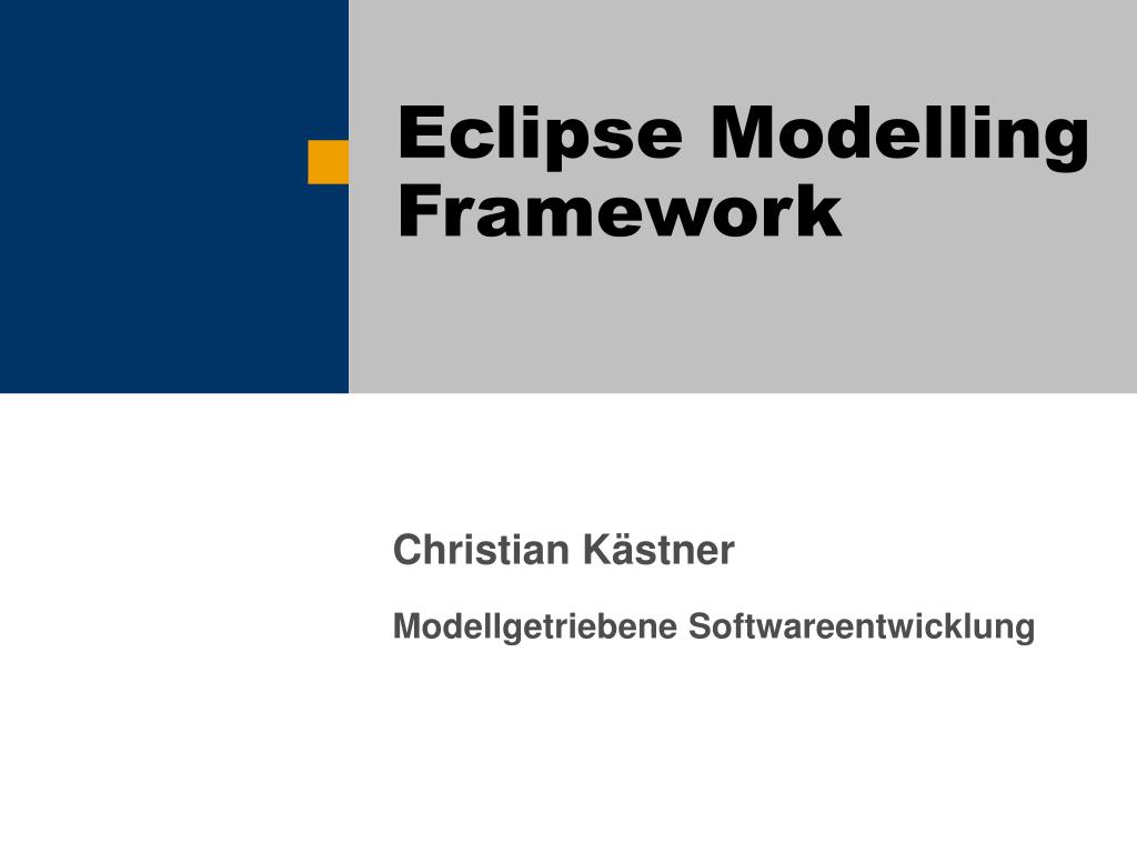 PPT Eclipse Modelling Framework PowerPoint Presentation, free