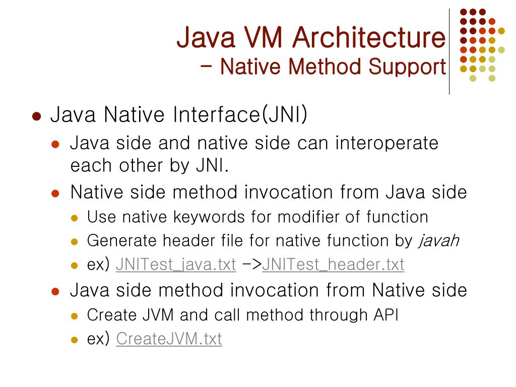 PPT The Java VM Architecture & APIs PowerPoint Presentation, free