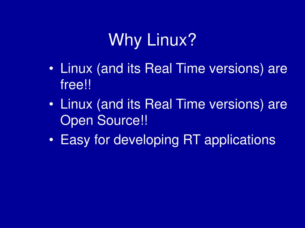 PPT Real Time Linux Operating Systems PowerPoint Presentation, free