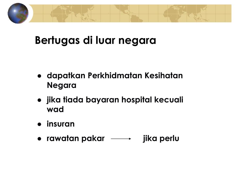 Insurans Ke Luar Negara Bagi Penjawat Awam huzantz