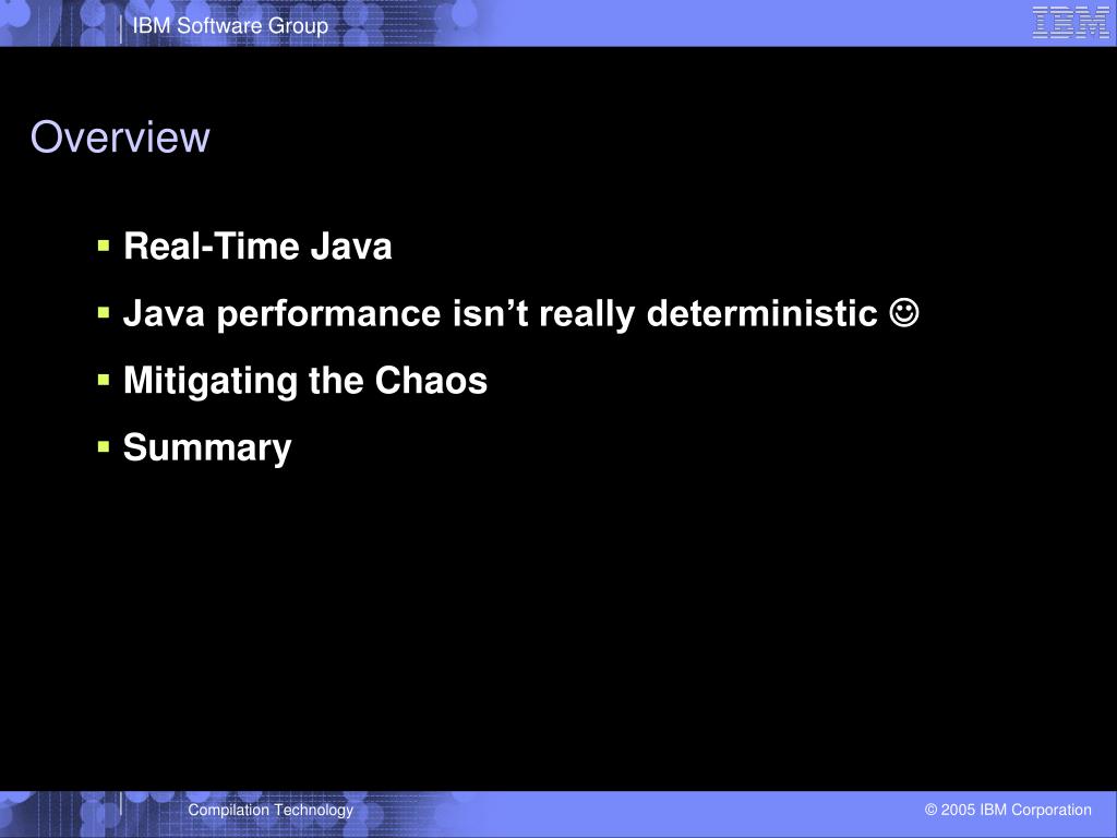 PPT Toward Deterministic Java Performance PowerPoint Presentation
