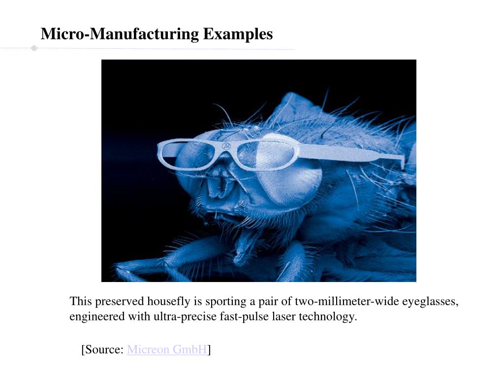 PPT MicroManufacturing Examples PowerPoint Presentation, free