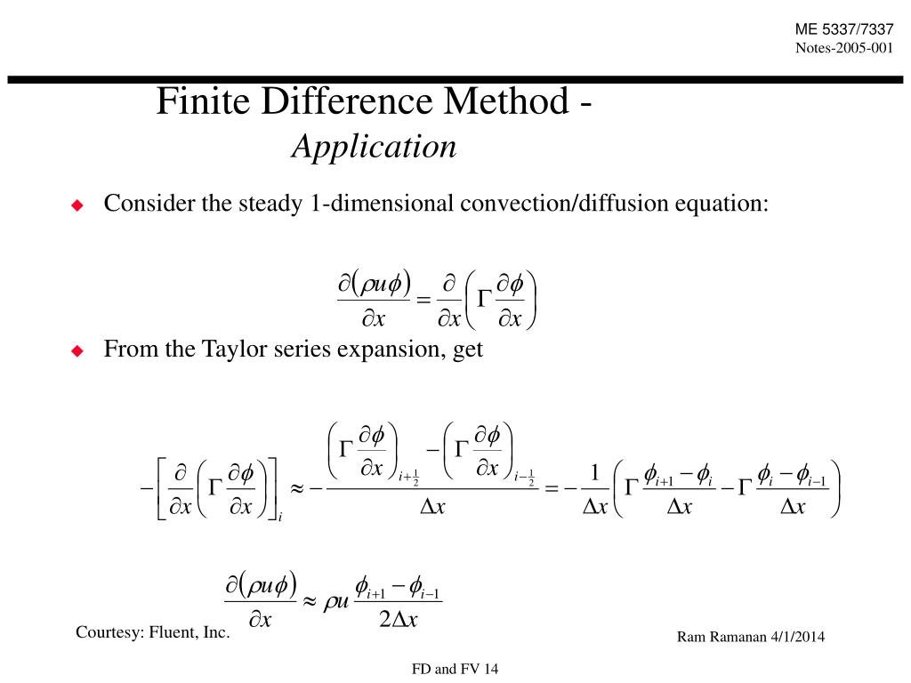 PPT Introduction to Computational Fluid Dynamics Lecture 5