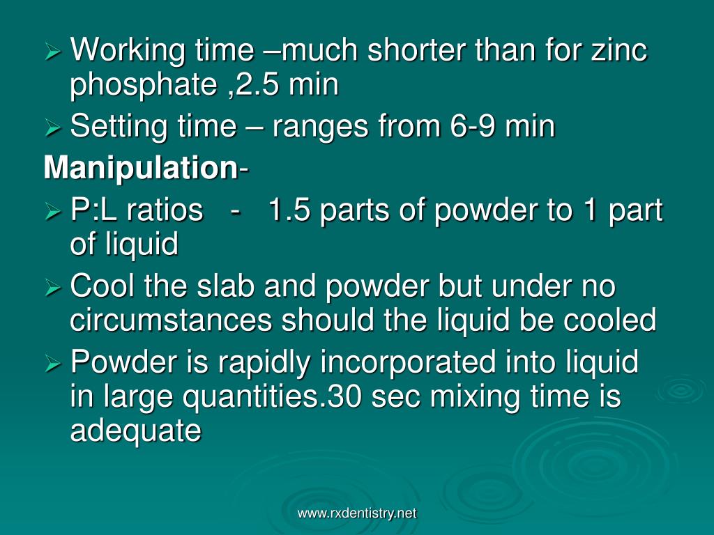 PPT DENTAL CEMENTS AS LUTING AGENTS PowerPoint Presentation, free