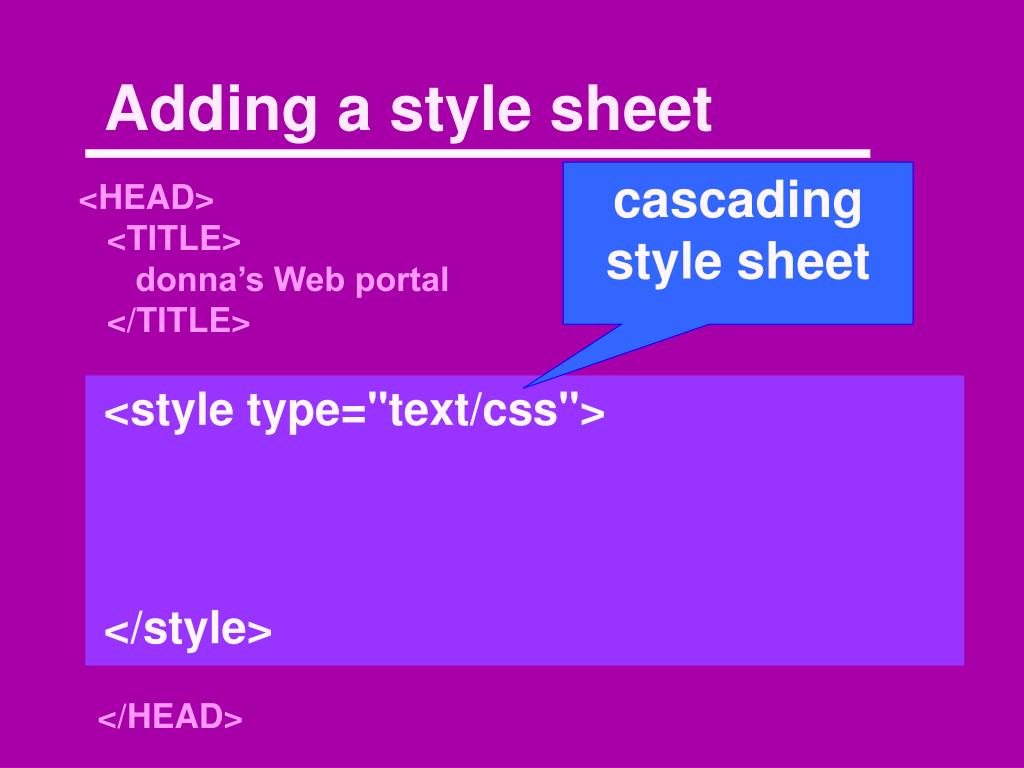PPT Fun with Formatting DIV tags and Cascading Style Sheets