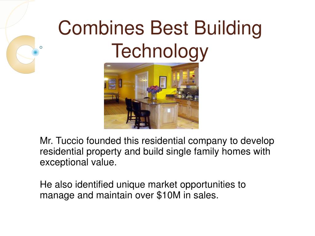 PPT Edward J. Tuccio Has Over 15 Years of Real Estate Experience