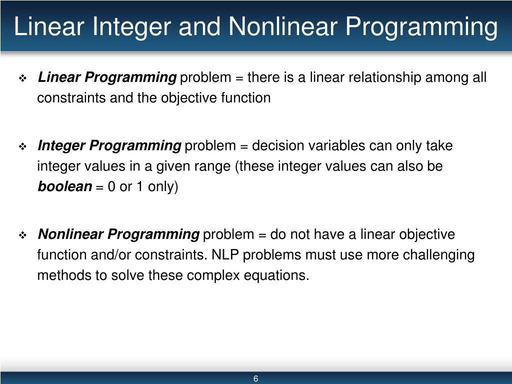 PPT Chapter 8 The Solver and Mathematical Programming PowerPoint