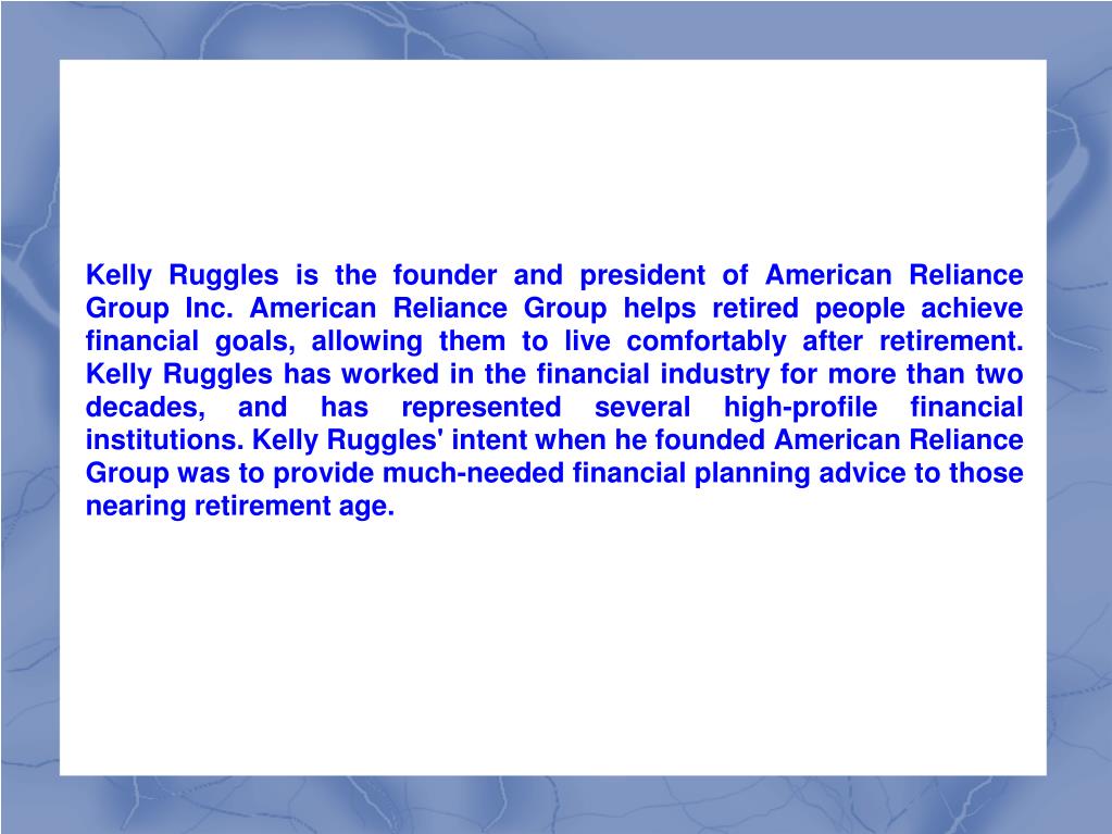 PPT Kelly Ruggles PowerPoint Presentation, free download ID5869
