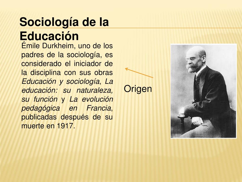 PPT Sociología de la Educación PowerPoint Presentation ID587282