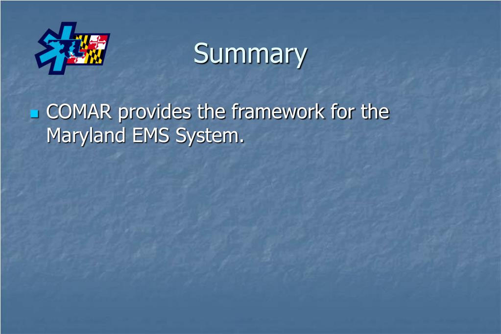 PPT Code of Maryland Regulations Title 30 PowerPoint Presentation, free download ID587323