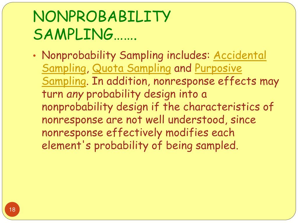 PPT SAMPLING METHODS PowerPoint Presentation ID587453