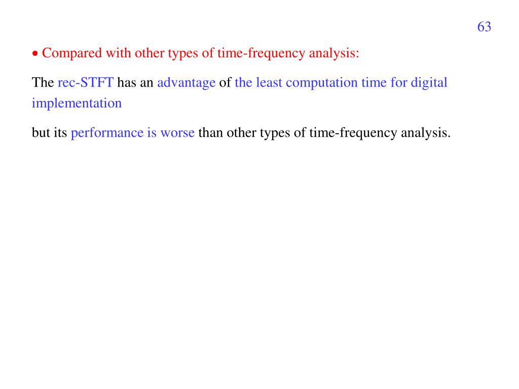 PPT II. Shorttime Fourier Transform PowerPoint Presentation, free