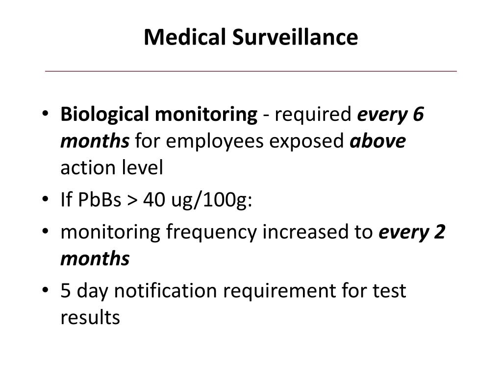 PPT LEAD OCCUPATIONAL EXPOSURE 29 CFR 1910.1025 PowerPoint