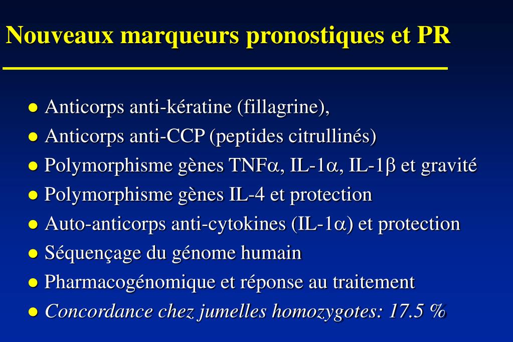 PPT Polyarthrite rhumatoïde PowerPoint Presentation