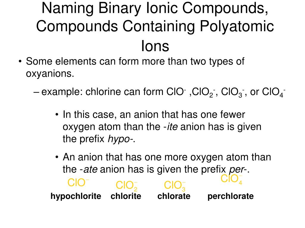 PPT Chapter 7 Chemical Formulas and Chemical Compounds PowerPoint