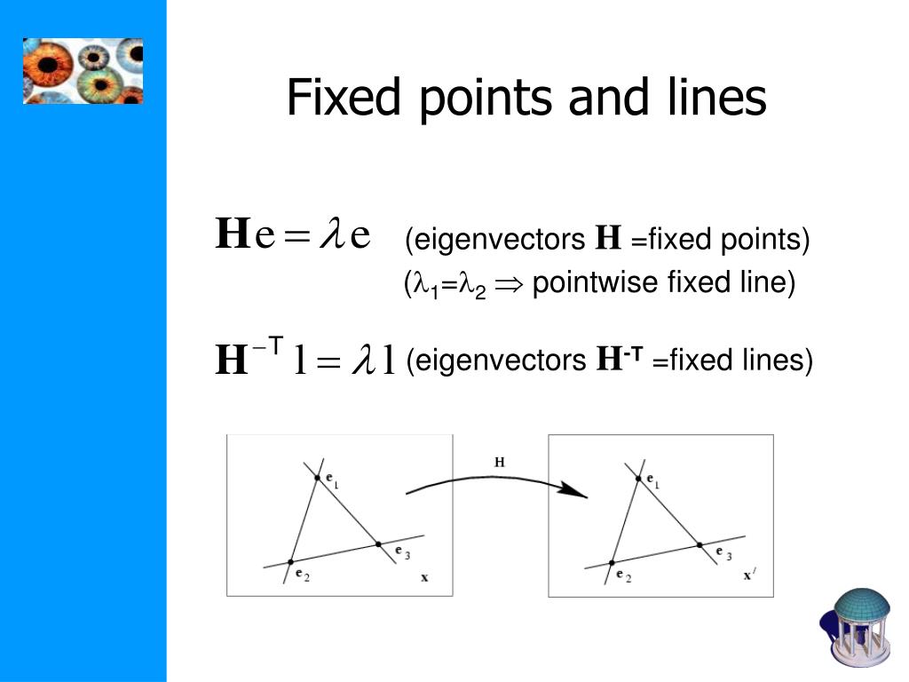 PPT Projective 2D geometry (cont’) course 3 PowerPoint Presentation