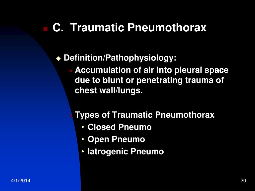 PPT Respiratory Disorders Pleural and Thoracic Injury PowerPoint Presentation ID599690