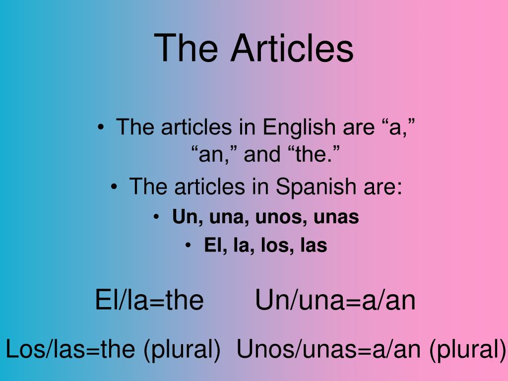 PPT The Articles PowerPoint Presentation, free download ID601870