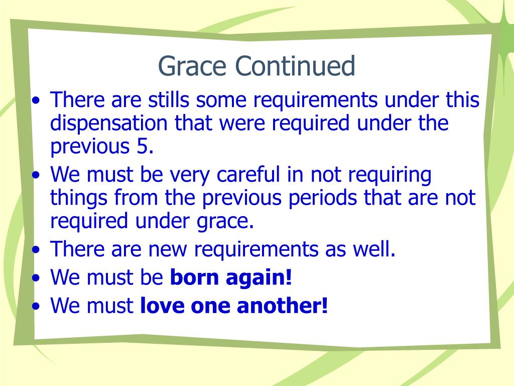 PPT The Dispensational Principle PowerPoint Presentation, free