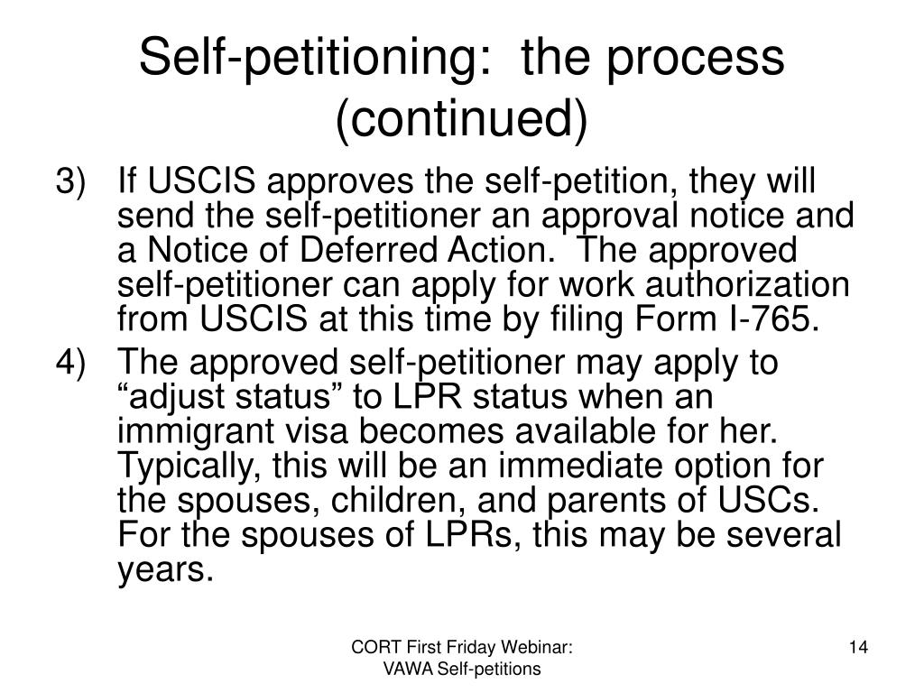 PPT Applying for Immigration Benefits Under VAWA PowerPoint