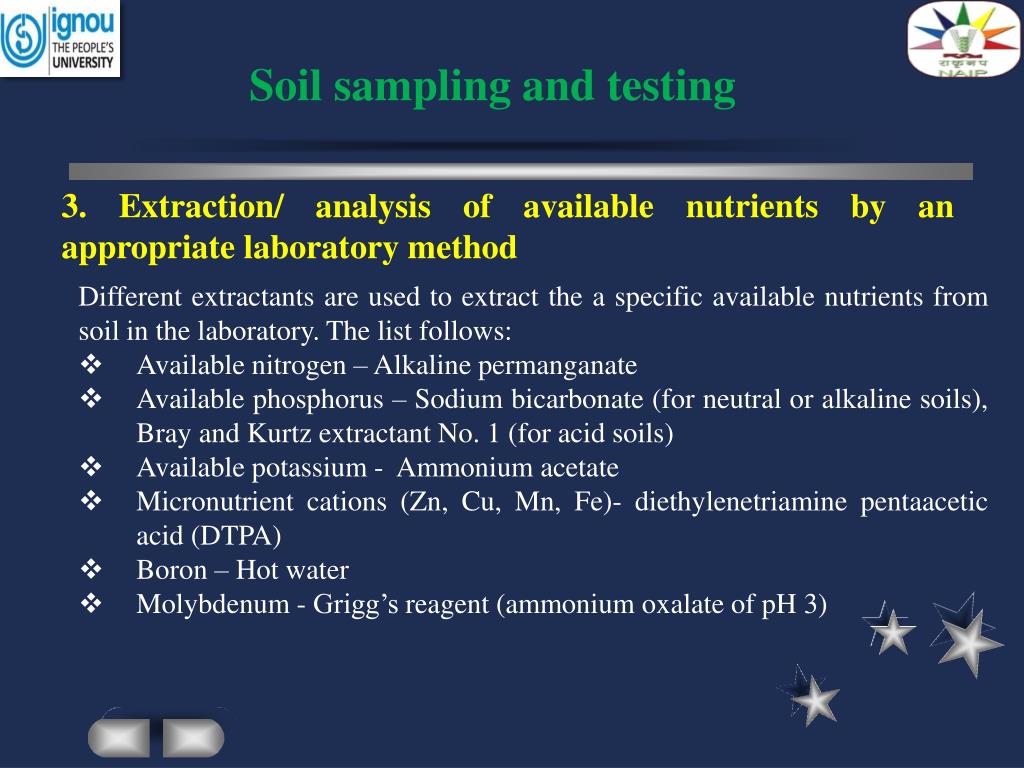 PPT Soil sampling and testing PowerPoint Presentation, free download ID603724