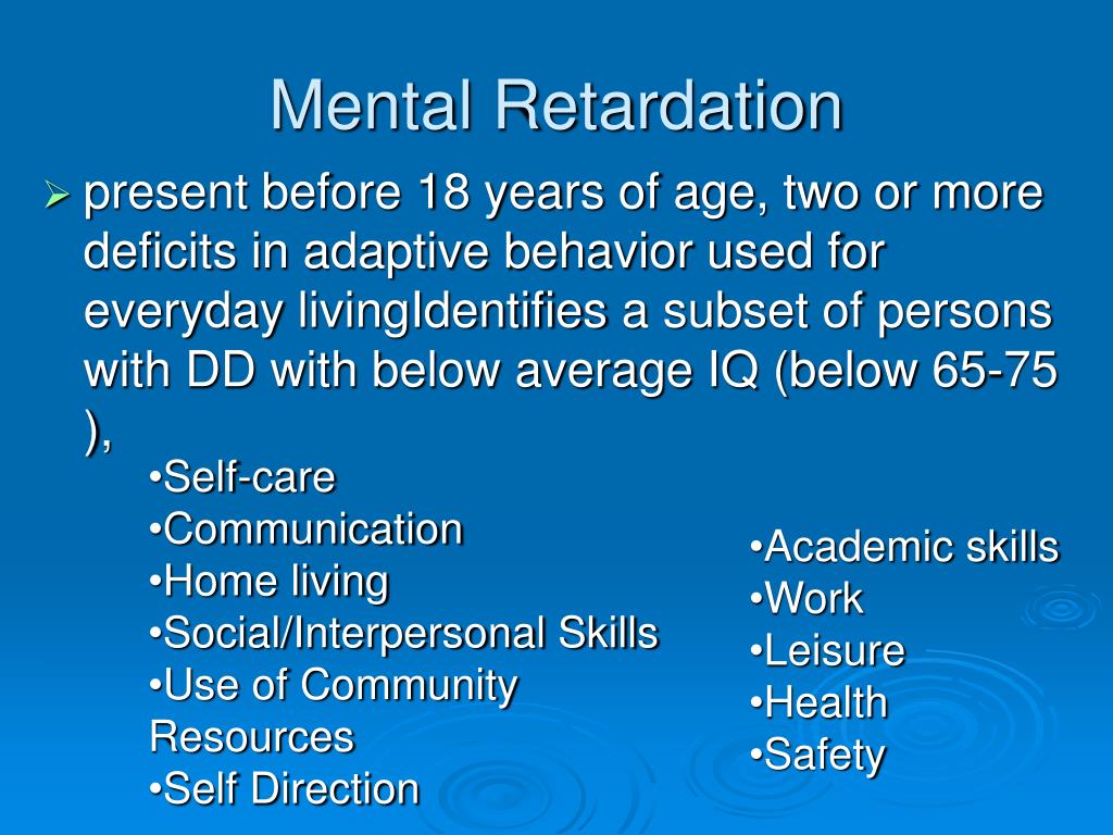 PPT Medical Care of Adults with Developmental Disabilities PowerPoint