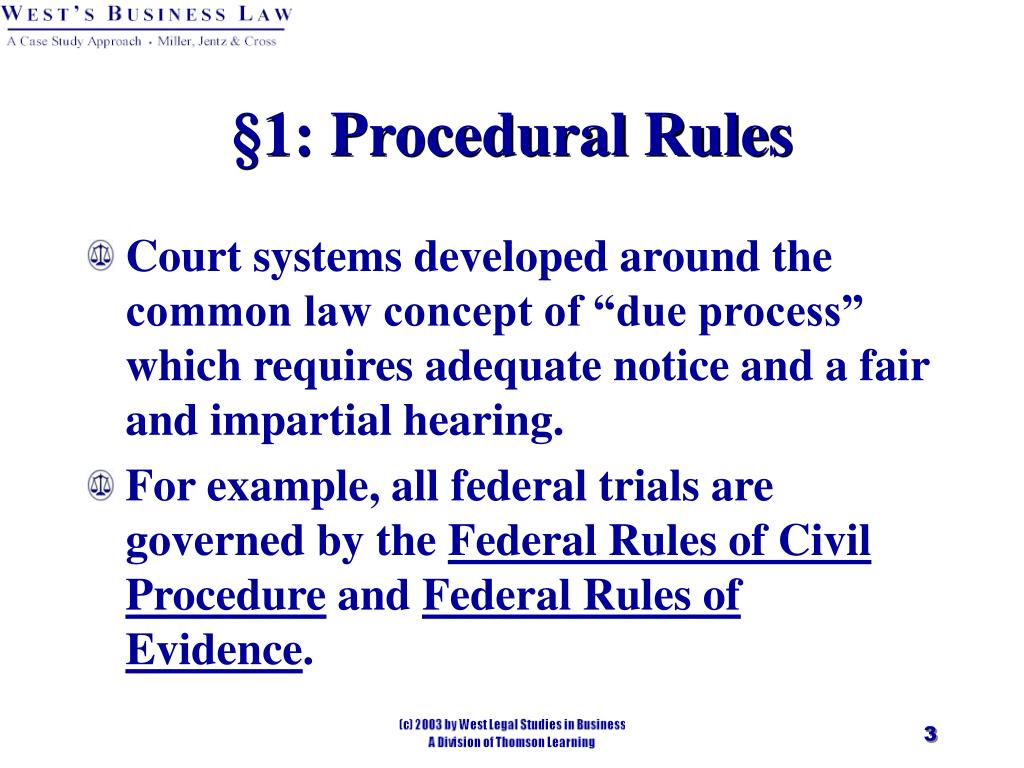 PPT Chapter 3 Court Procedures PowerPoint Presentation, free download